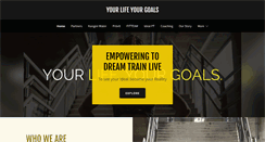 Desktop Screenshot of dreamtrainlive.com