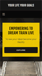 Mobile Screenshot of dreamtrainlive.com